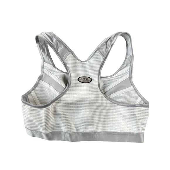 NWOT Shock Absorber White Medium Support Adjustable Bra Top Women's Size 36C - Picture 4 of 5